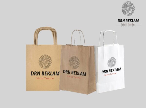 KRAFT BEYAZ FLAT & BURGU SAP KARTON ÇANTA ÜRÜNLERİ